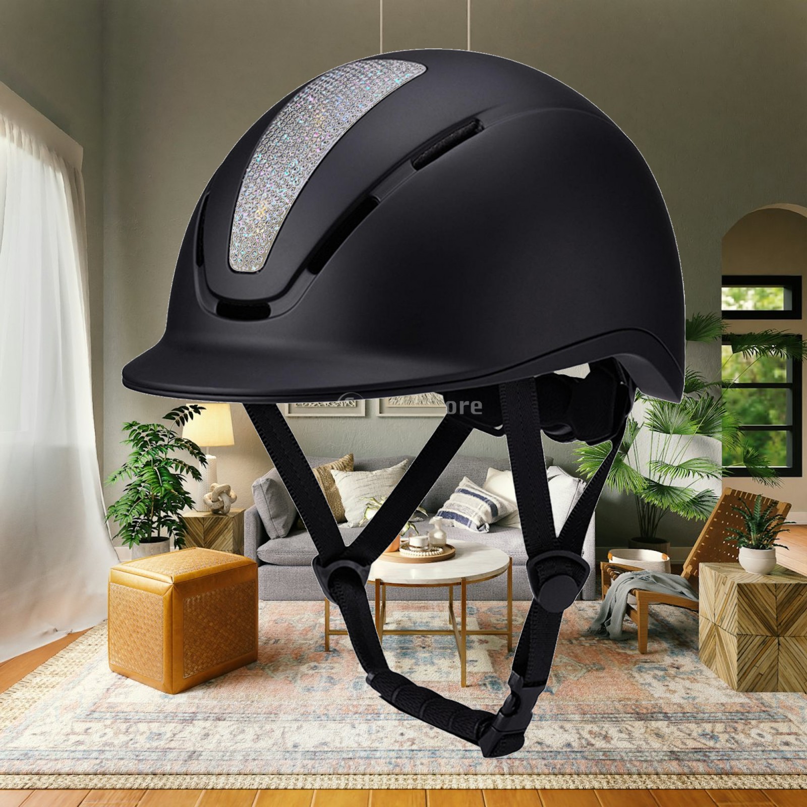 Equestrian Helmet - Binicilik Başlığı Ayarlanabilir Çene Kayışı PC