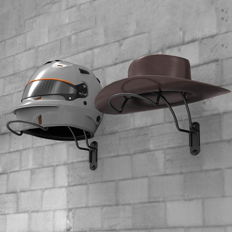 Equestrian Helmet - 1 adet duvara monte kask tutucu