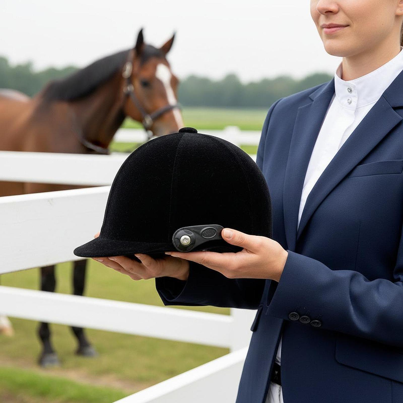 Equestrian Helmet - Darbeye Dayanıklı Binicilik Kaskı Yumuşak Astarlı