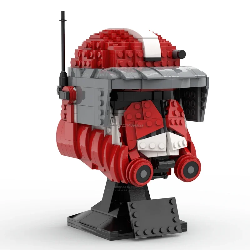 Equestrian Helmet - Moc 754 adet yıldız savaş komutanı