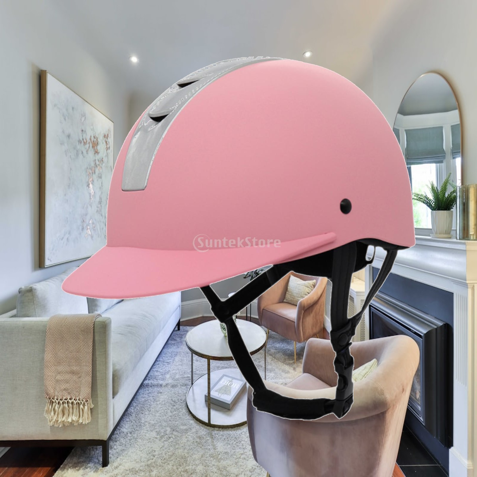 Equestrian Helmet - Rahat At Binme Kaskı Yıkanabilir Astarlı