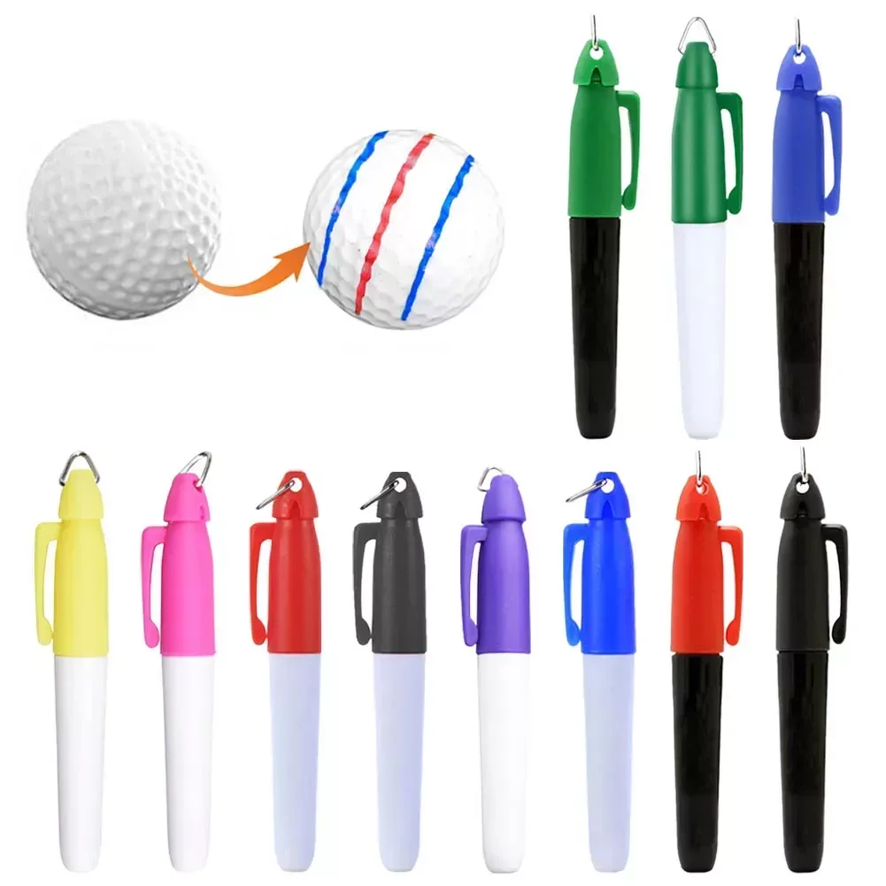 Outdoor Sport Drawing - Profesyonel Golf Topu Astar İşaretleyiciler Kalem