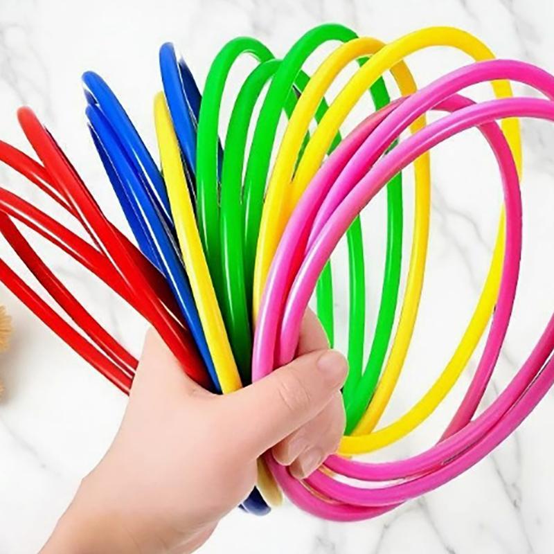 Outdoor Sport Activities For Kids - Dayanıklı Plastik Atlama Halkaları, Açık Hava