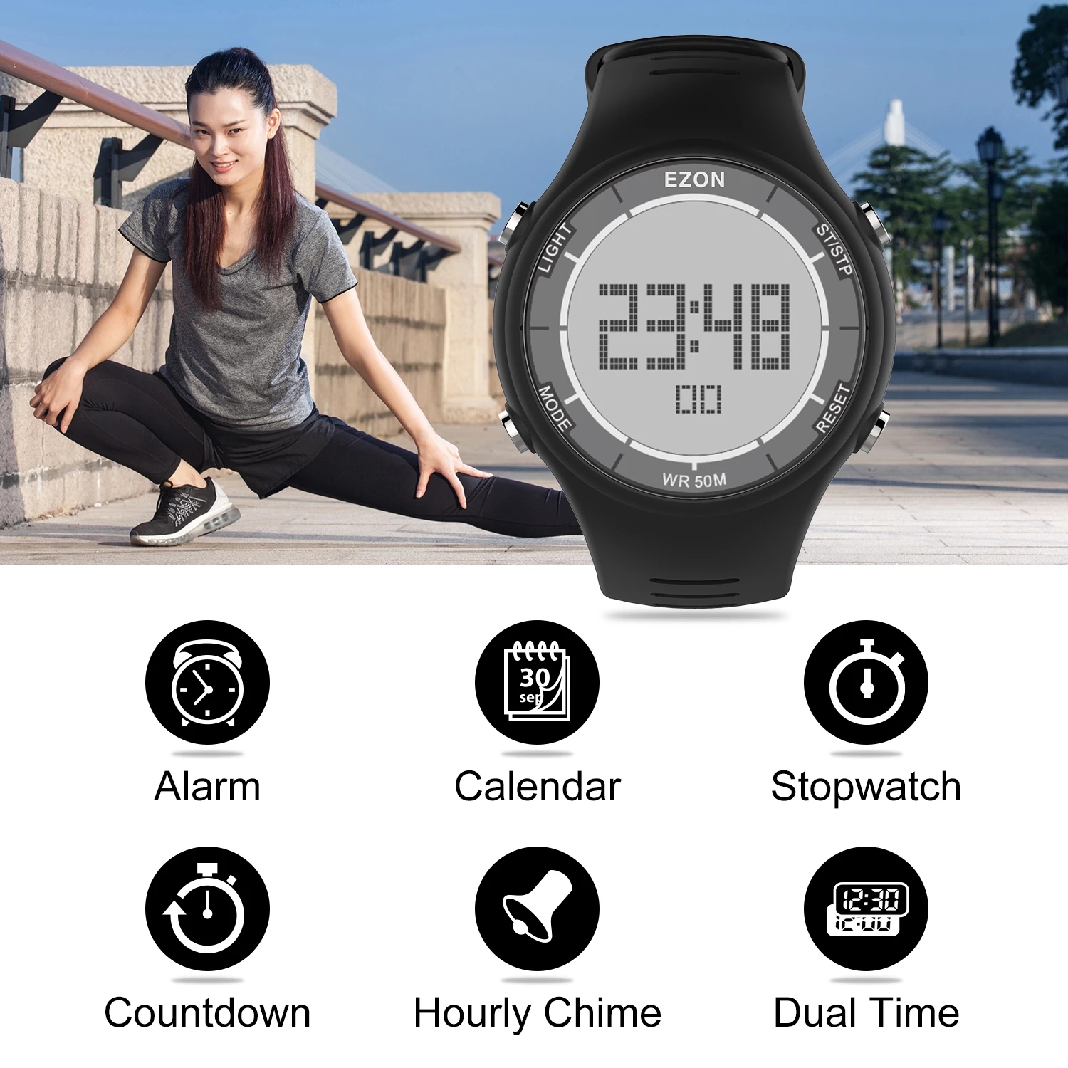 EZON Yeni Moda Kadın Dijital S - Outdoor Sport Lights incelemesi ve fiyatı