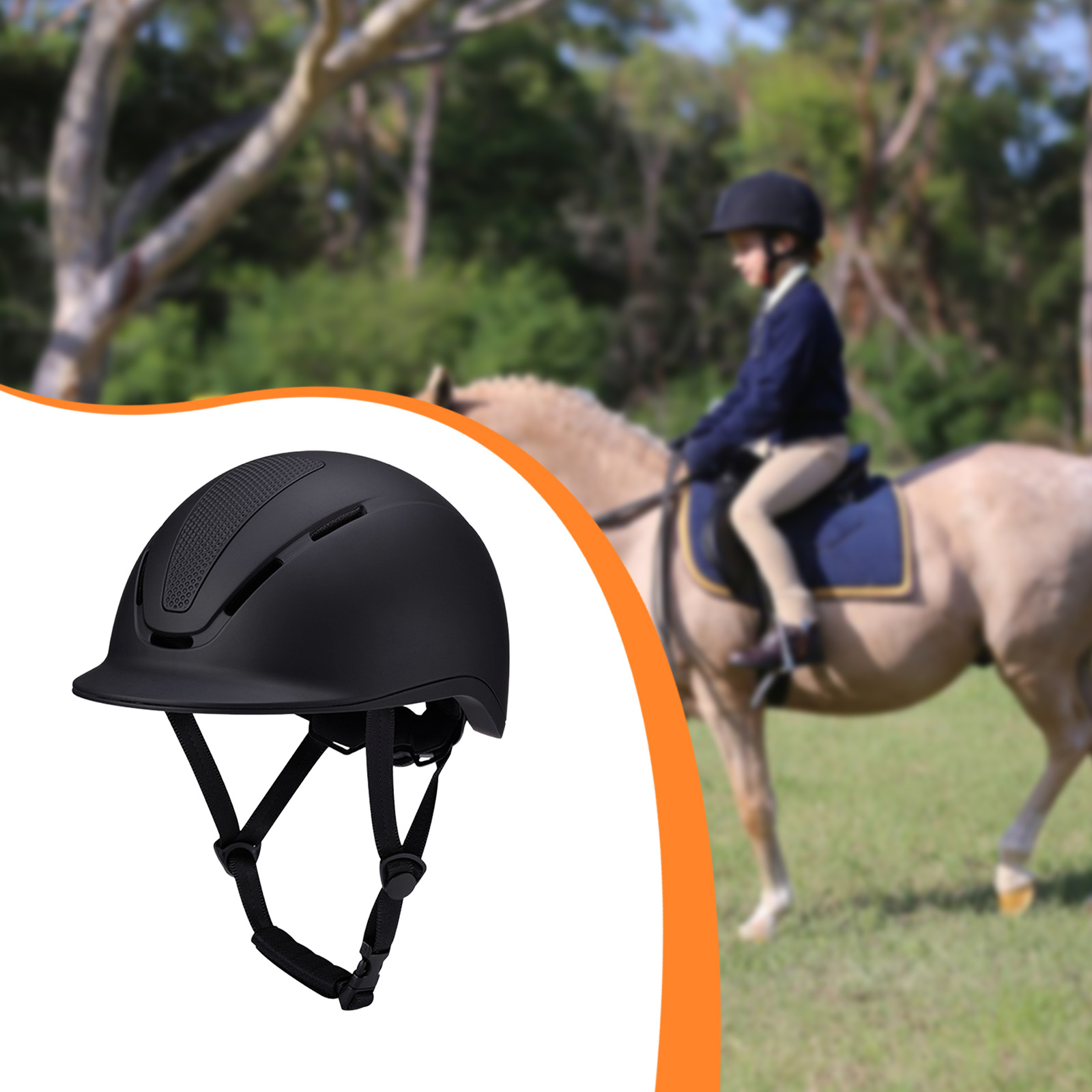 Ayarlanabilir Çene Kayışlı Bin - Equestrian Helmet incelemesi ve fiyatı