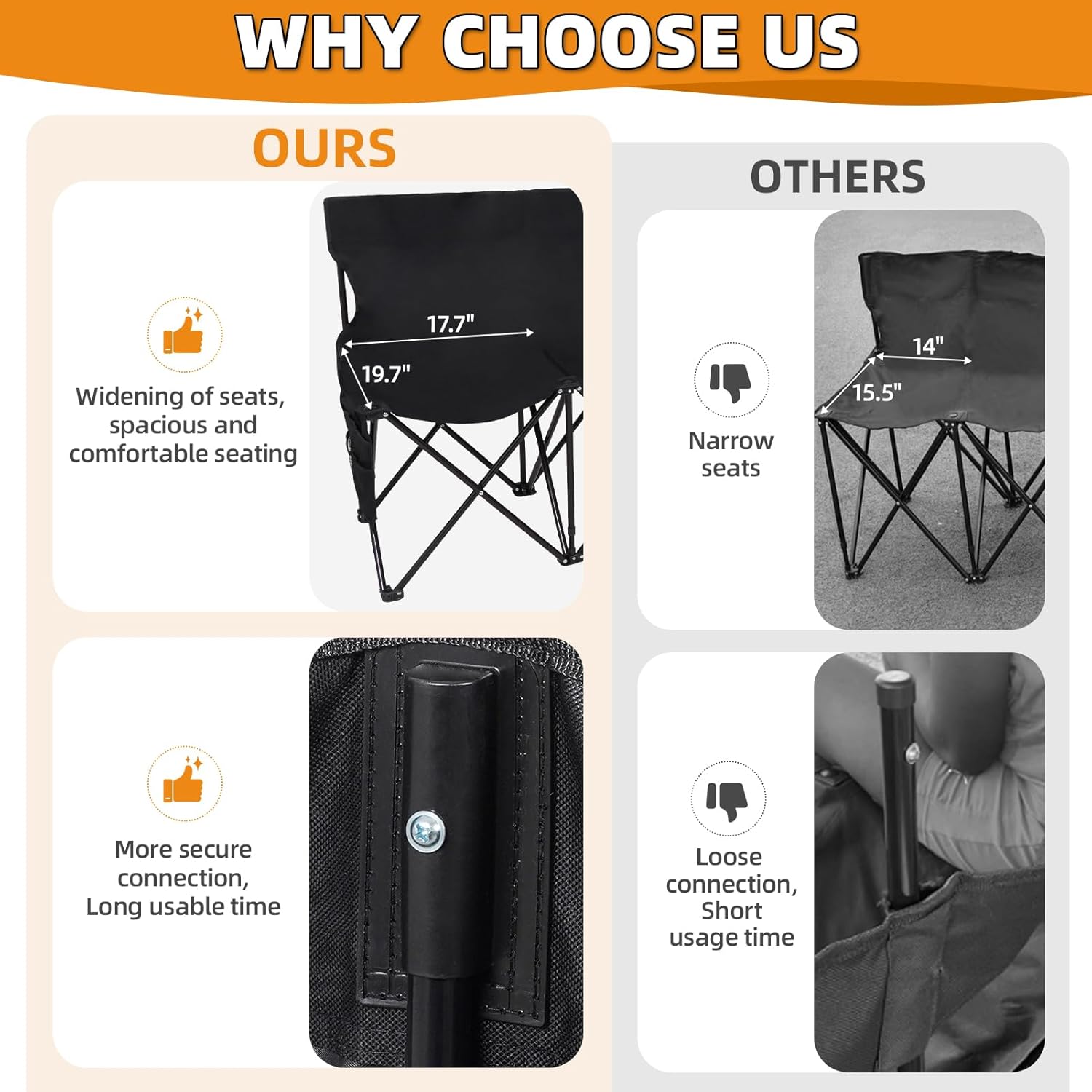 Taşınabilir Katlanabilir Siyah - Outdoor Sport Bench incelemesi ve fiyatı